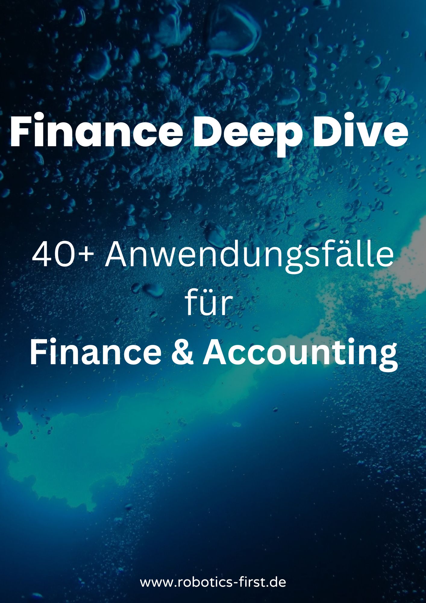 Deep Dive Finance and Accounting - 40+ Anwendungsfälle